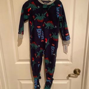 Carter’s Boys Christmas Dinosaur Sleeper Size 24 Months